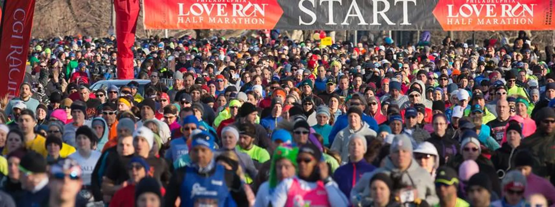 Philadelphia Love Run Half Marathon